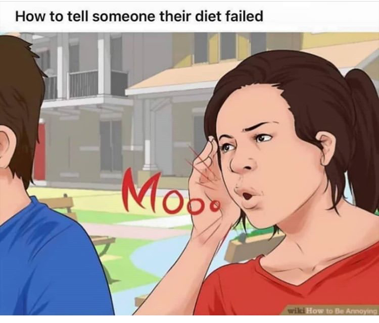 wikihow memes - How to tell someone their diet failed . wild How to Be Annoying