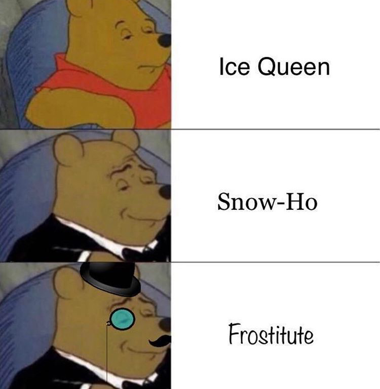 winnie the pooh fancy meme
