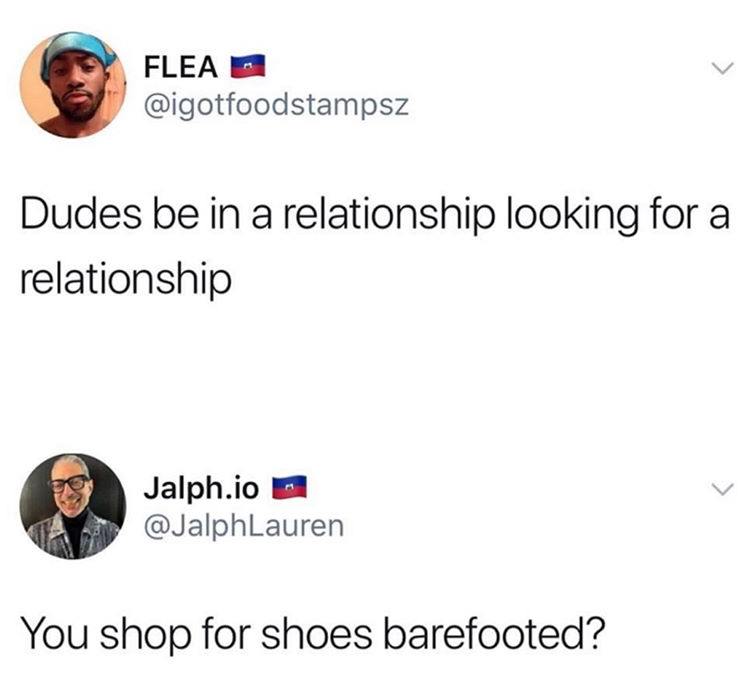 feels illegal but isnt - Flea Dudes be in a relationship looking for a relationship Jalph.io You shop for shoes barefooted?