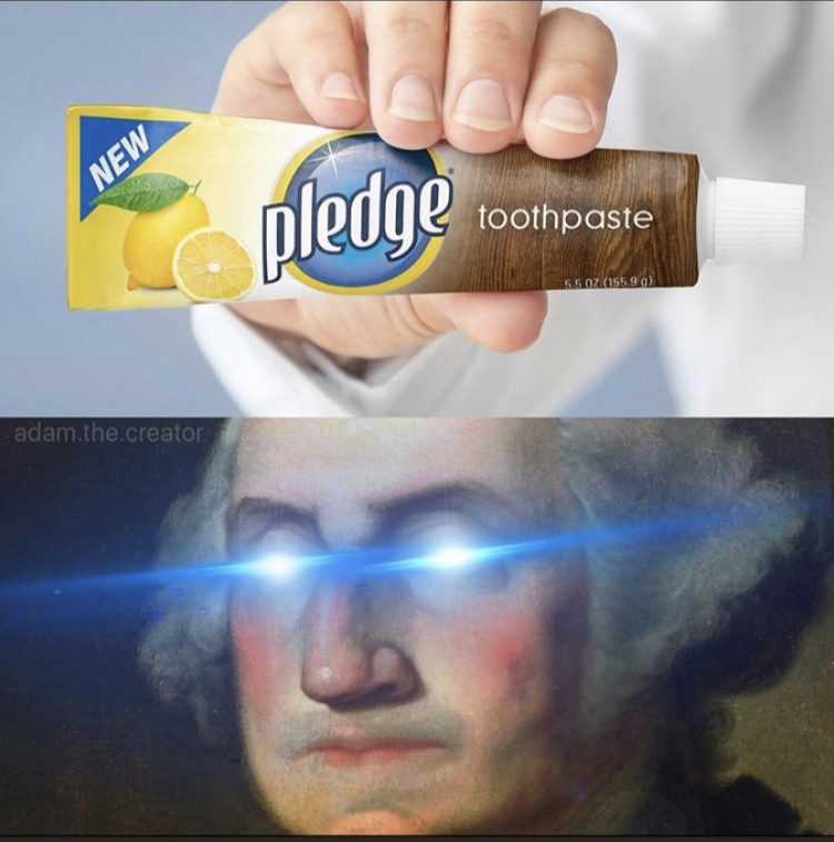funny memes - pledge - New pledge toothpaste adam.the.creator