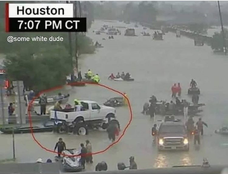 vehicle - Houston Ct white dude