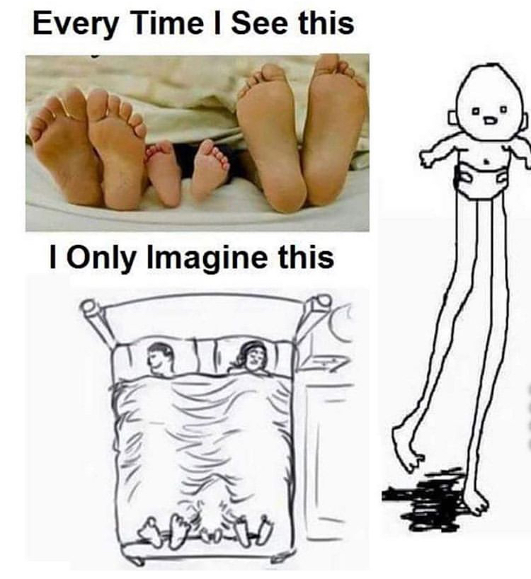 meme foot bed - Every Time I See this I Only Imagine this go