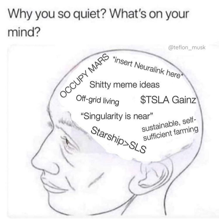dublin airport authority - Why you so quiet? What's on your mind? insert Neuralink here Occupy Mars Offgrid living Shitty meme ideas $Tsla Gainz "Singularity is near Starship>Sls sustainable, self sufficient farming