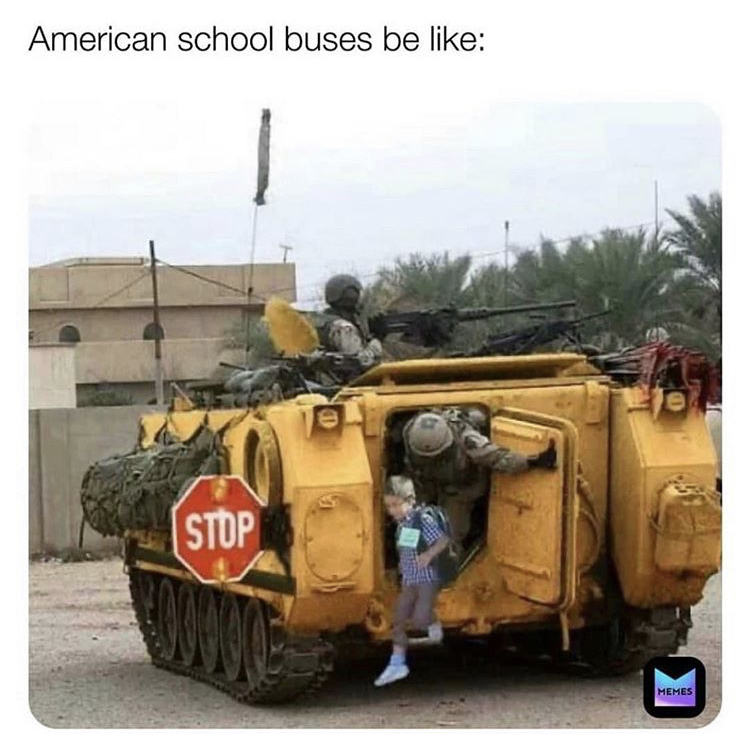 chicago bus meme - American school buses be Stop Memes Memes