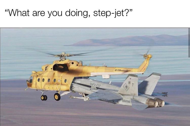 Internet meme - "What are you doing, stepjet?" Ice M232 Warne