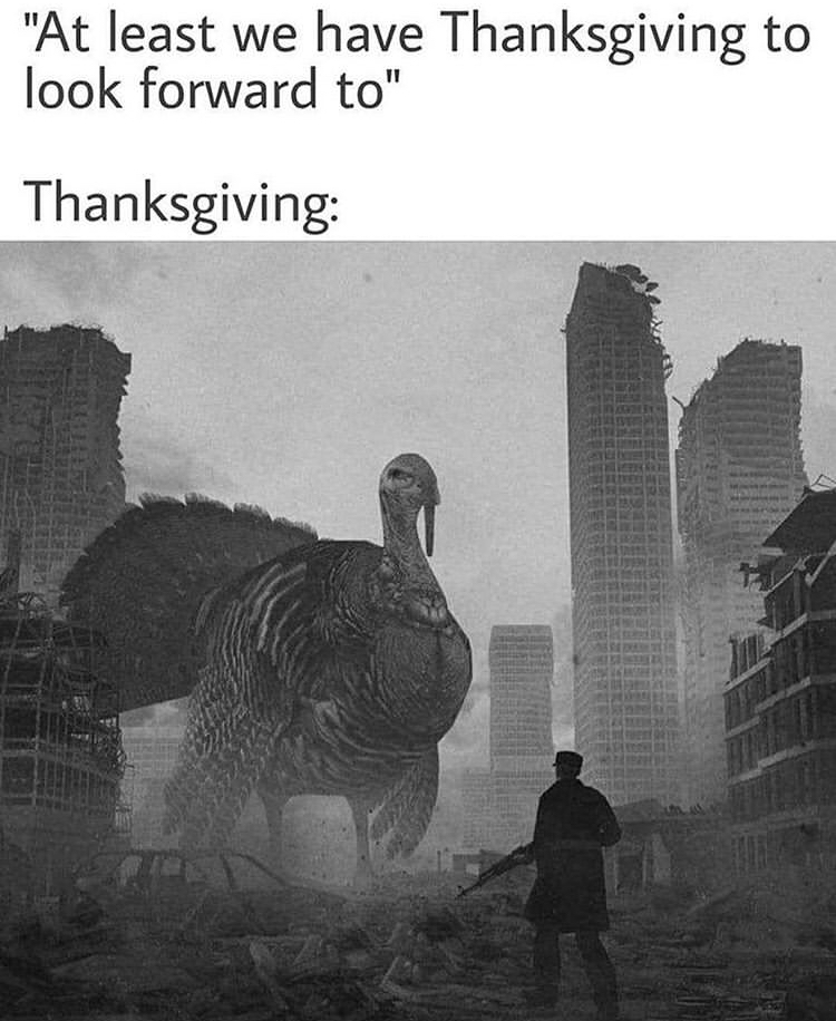 far cry 6 meme - "At least we have Thanksgiving to look forward to" Thanksgiving