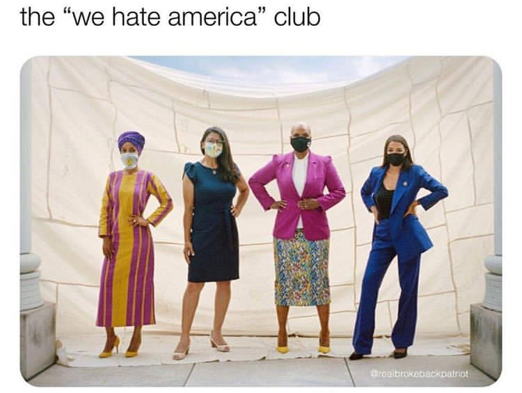 vanity fair ilhan omar - the "we hate america" club Babaketac patriot