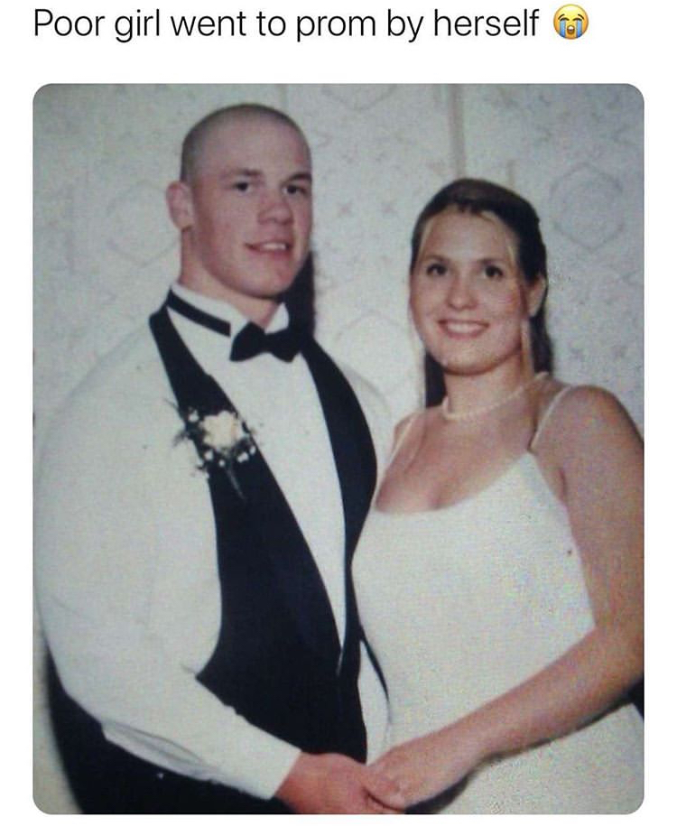 john cena cousin - Poor girl went to prom by herself