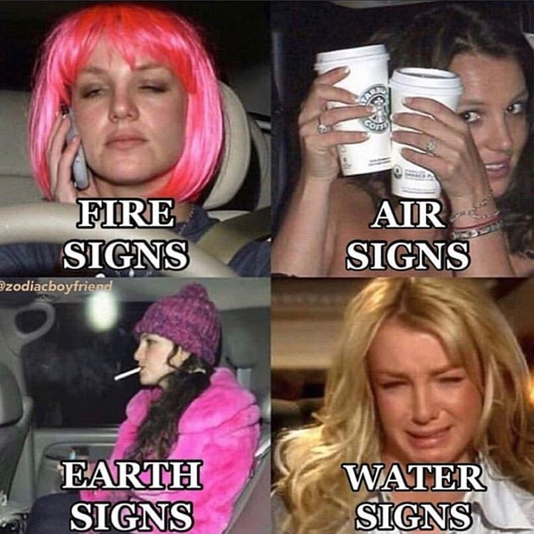 britney spears - Fire Signs ozodiacboyfriend Air Signs Earth Signs Water Signs
