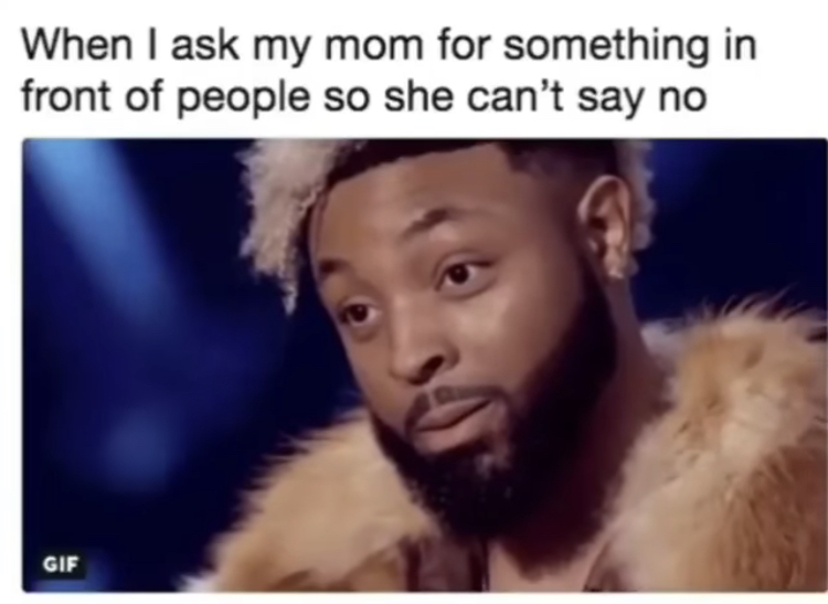 p diddy stare down meme - When I ask my mom for something in front of people so she can't say no Gif
