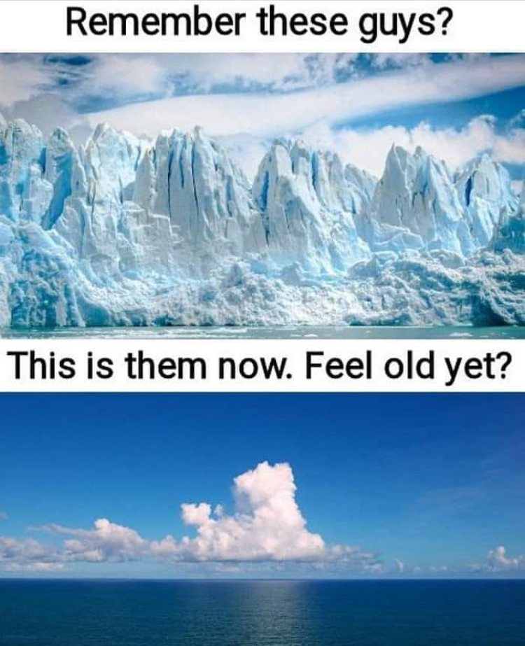 environment before global warming - Remember these guys? This is them now. Feel old yet?