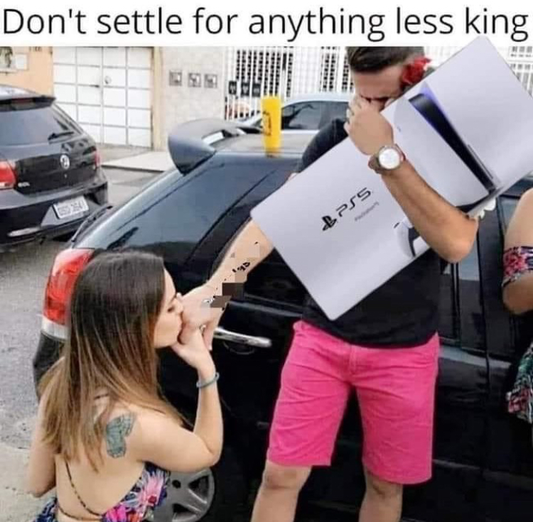 Don't settle for anything less king Less