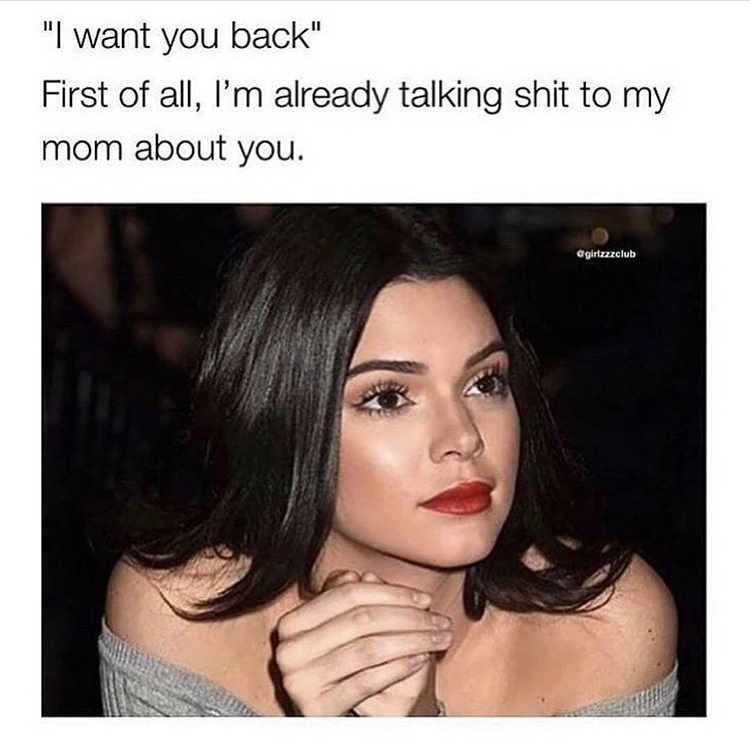 kendall jenner red lips - "I want you back" First of all, I'm already talking shit to my mom about you. Ggirlzzzclub