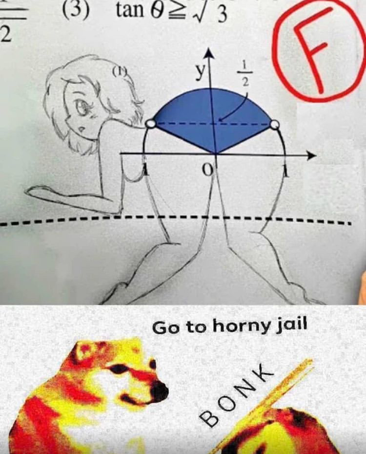 bonk meme - 3 tan 0213 2 y | 2 0 Go to horny jail Bonk