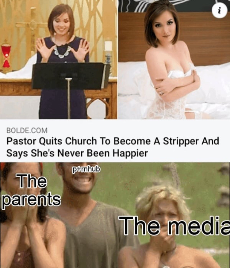Bisexuality - Bolde.Com Pastor Quits Church To Become A Stripper And Says She's Never Been Happier prnhub The parents The media