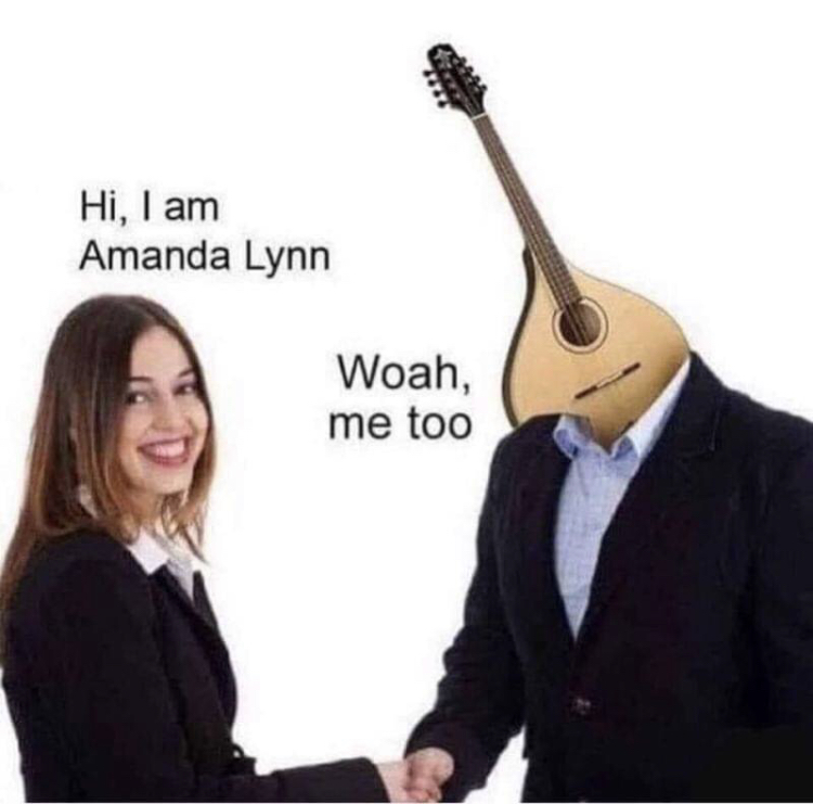 amanda lynn meme - Hi, I am Amanda Lynn Woah, me too