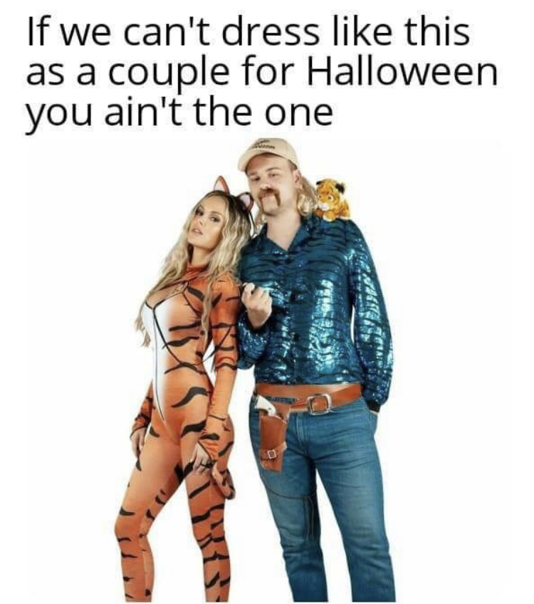 you like this facebook - If we can't dress this as a couple for Halloween you ain't the one