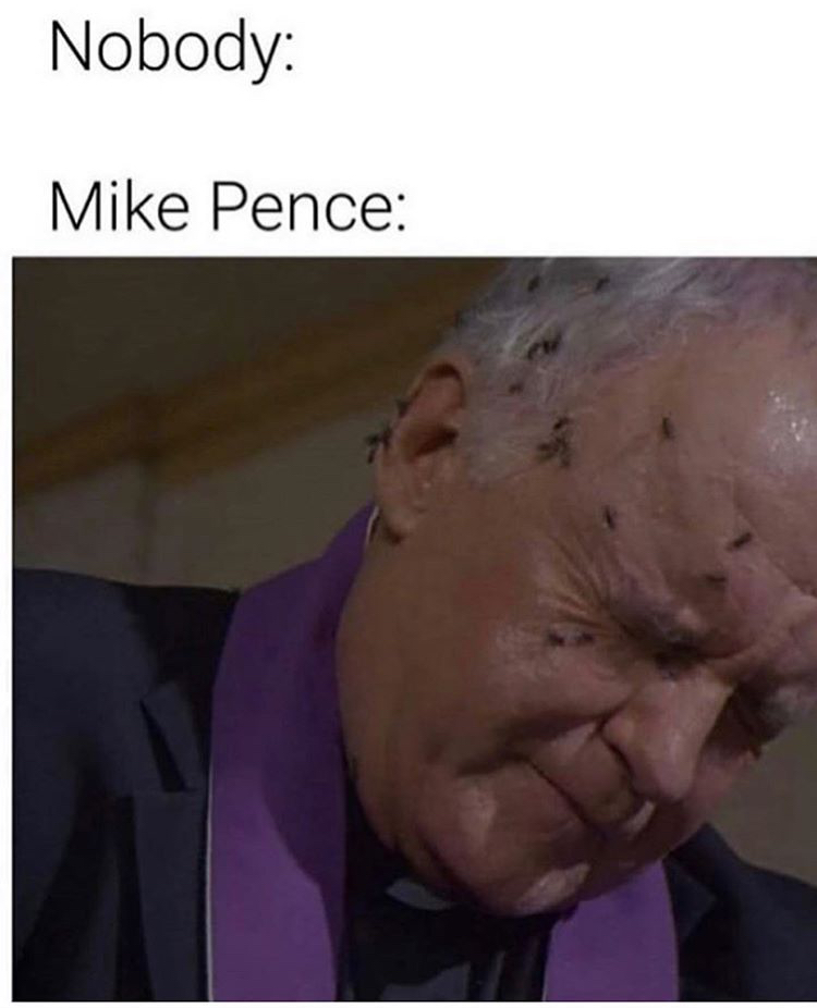 head - Nobody Mike Pence