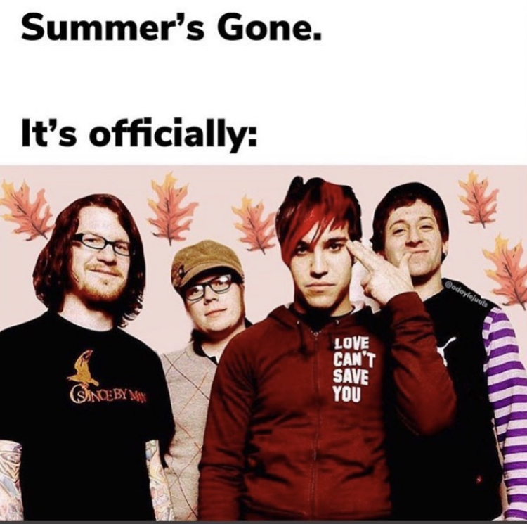 emo fall out boy - Summer's Gone. It's officially Godoylejuuis Love Can'T Save You Sinebyman