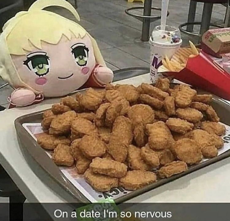 nero nuggets - On a date I'm so nervous