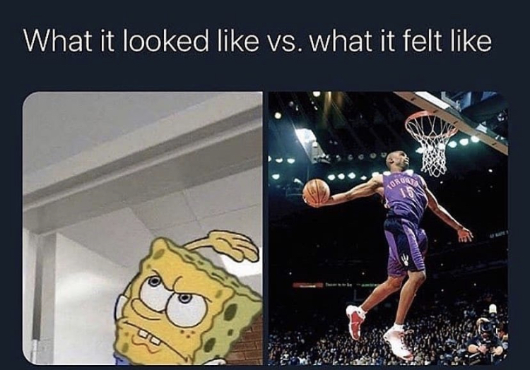 vince carter iconic - What it looked vs. what it felt Zoroas