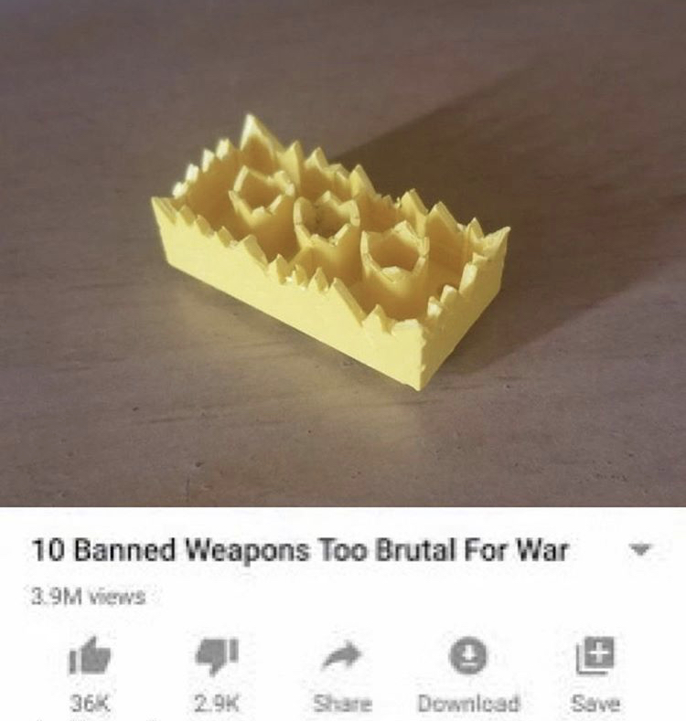 10 banned weapons too brutal for war meme - 10 Banned Weapons Too Brutal For War 39 views 36K Download