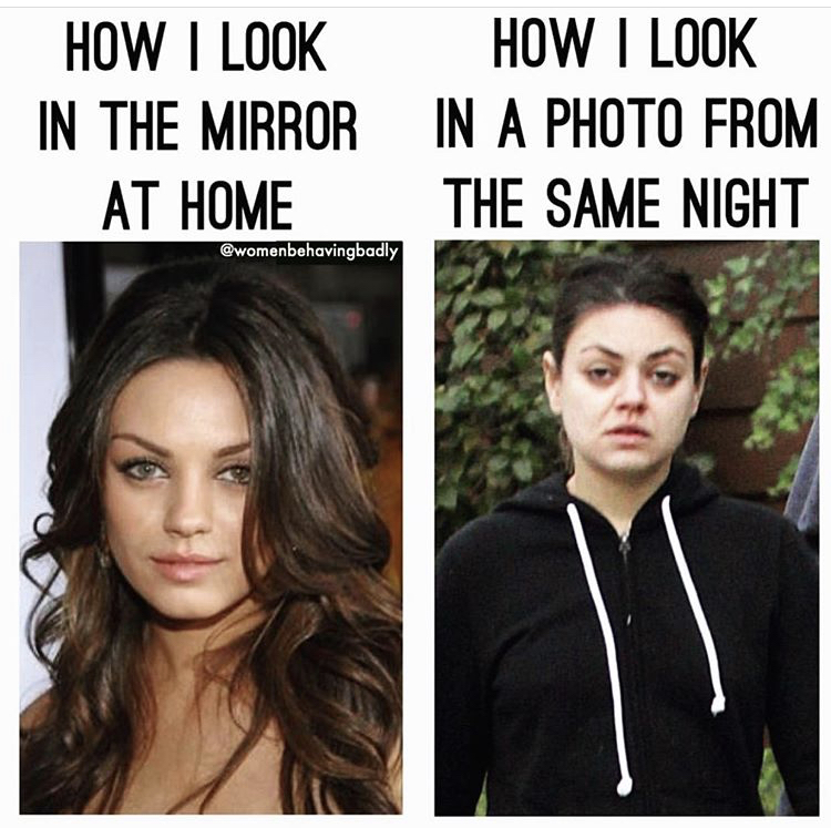 black hair - How I Look How I Look In The Mirror In A Photo From At Home The Same Night