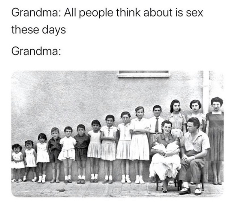 grandma all people think about is sex these days - Grandma All people think about is sex these days Grandma Bux