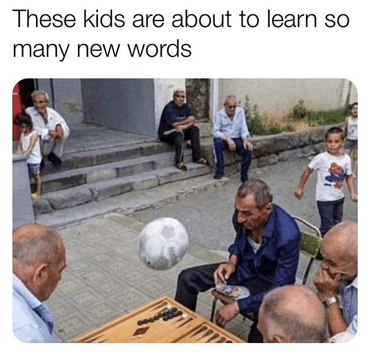 meme these kids are about to learn - These kids are about to learn so many new words