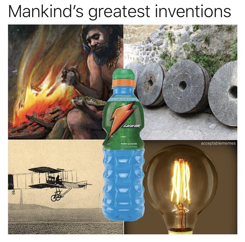 flying machine - Mankind's greatest inventions acceptablememes