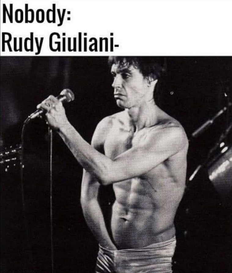 Iggy Pop - Nobody Rudy Giuliani
