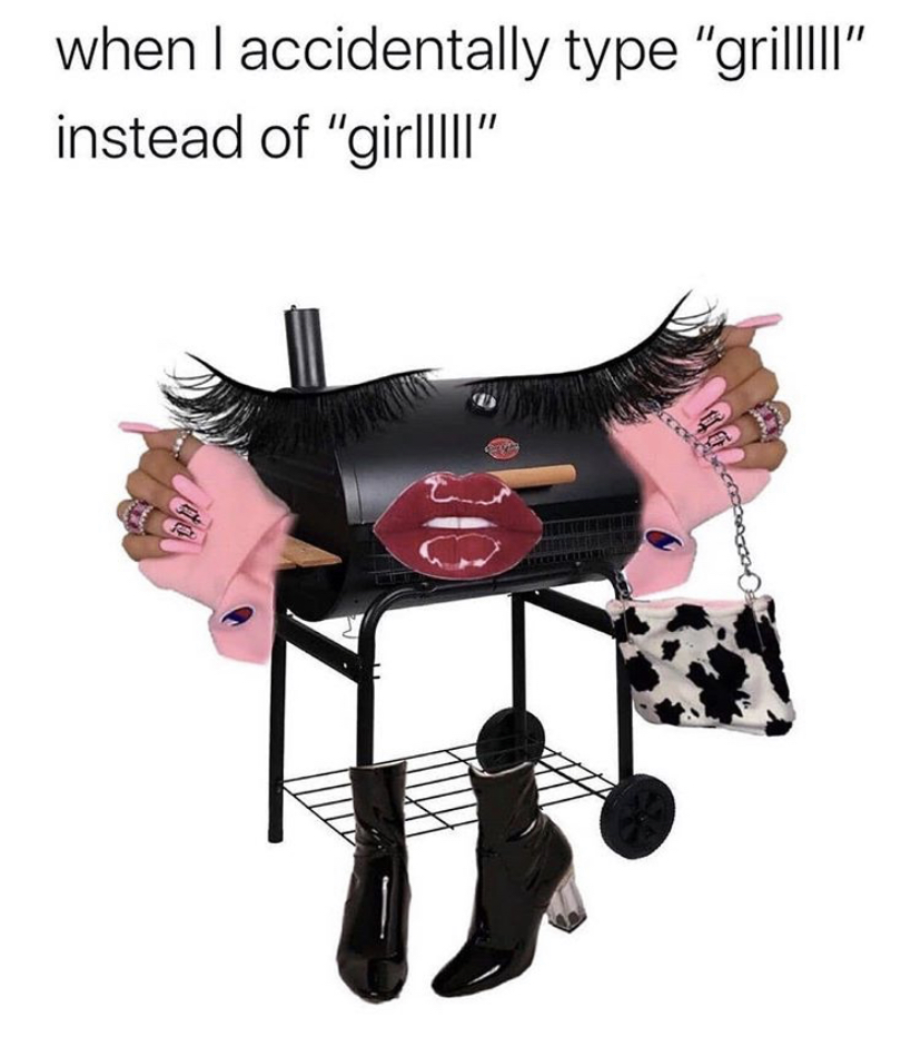 cartoon - when I accidentally type "grilllll" instead of "girl|Iii" 3