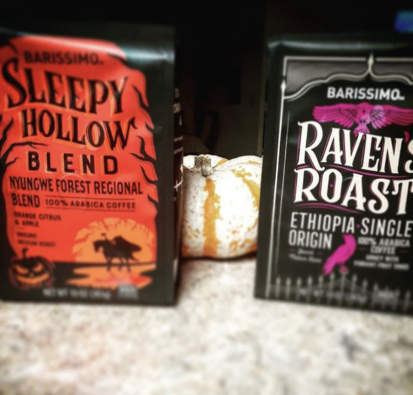 snack - Barissimo Sleepy Hollow Barissimo Blend Nyungwe Forest Regional Blend 100% Abanica Cottle Raven Roast Ethiopia Single Origin Cate