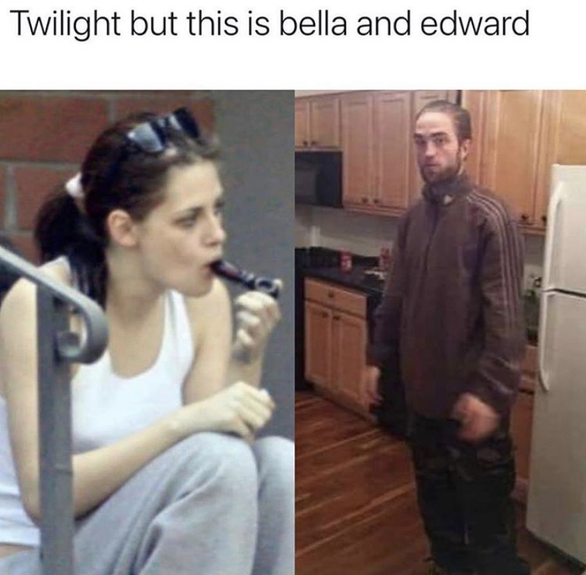 robert pattinson cursed - Twilight but this is bella and edward