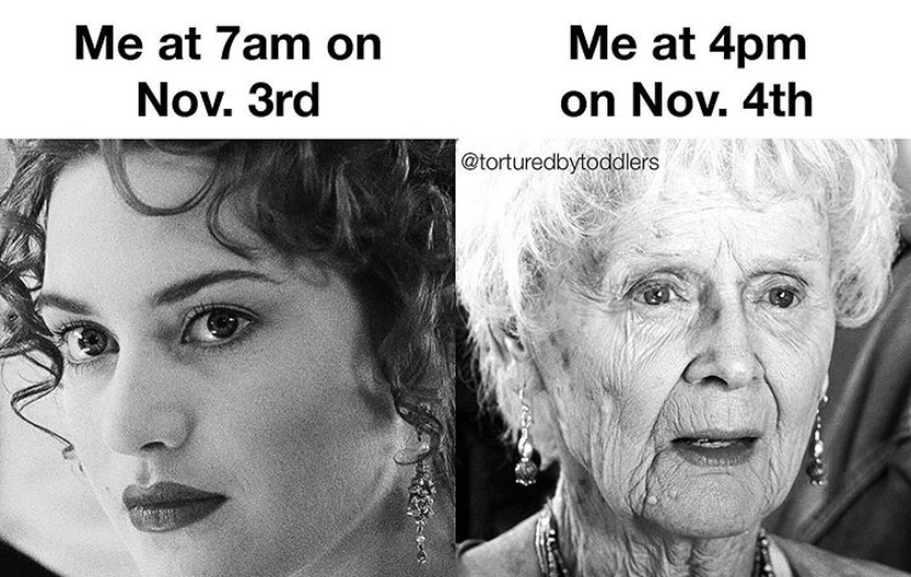 real titanic rose - Me at 7am on Nov. 3rd Me at 4pm on Nov. 4th