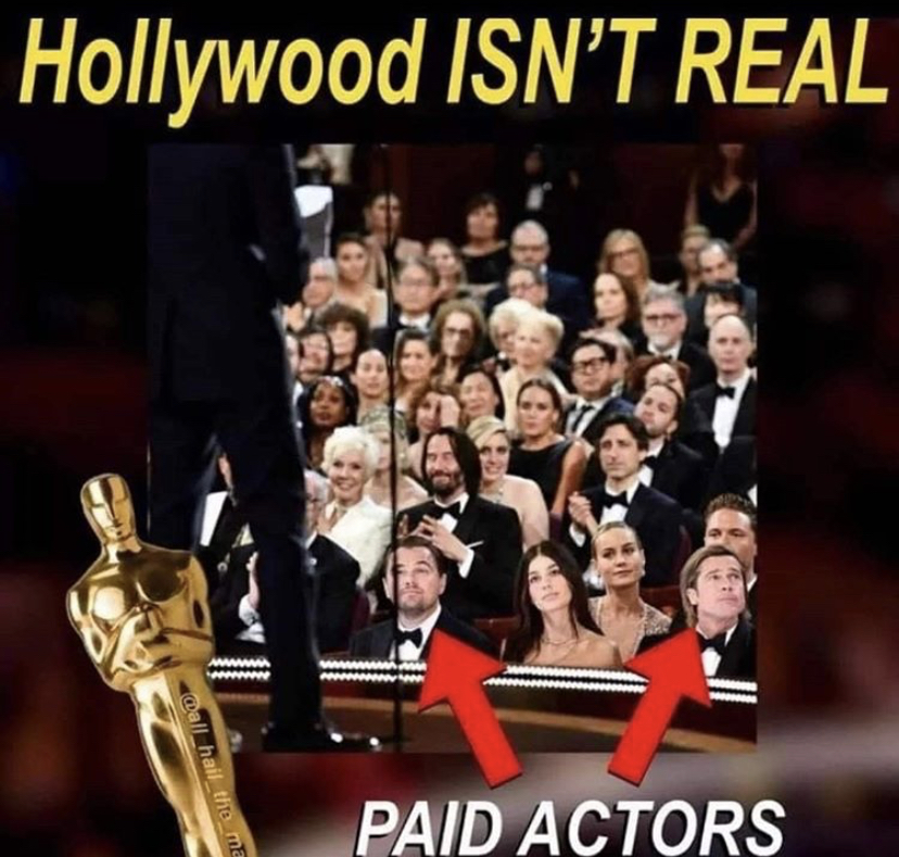 oscar 2020 leonardo dicaprio - Hollywood Isn'T Real call_hai_theme Paid Actors