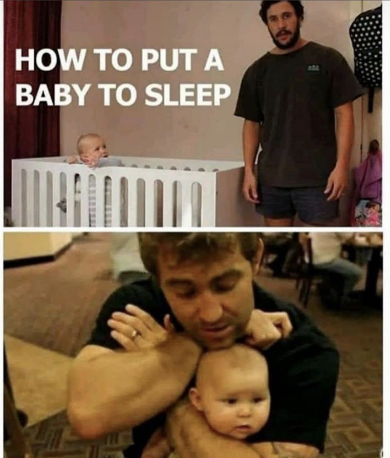 follow me for more tips meme - How To Put A Baby To Sleep