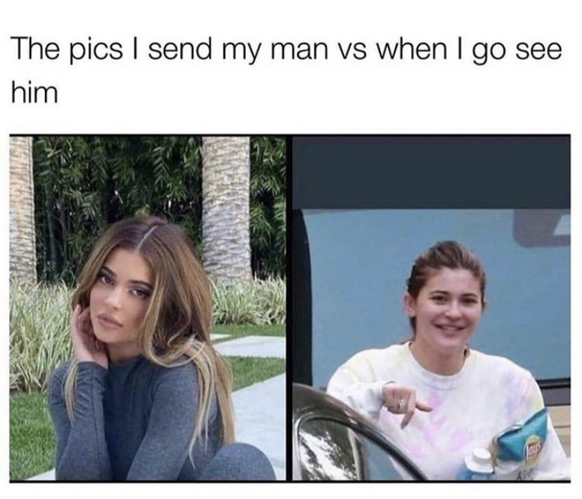 imgur meme dump - The pics I send my man vs when I go see him