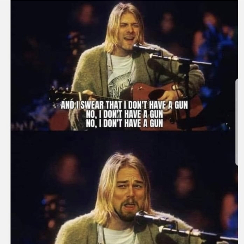 kurt cobain - Cle And I Swear That I Don'T Have A Gun No, I Don'T Have A Gun No, I Don'T Have A Gun