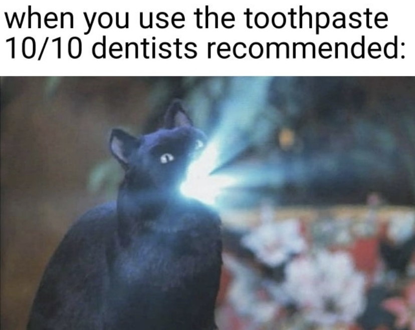 fauna - when you use the toothpaste 1010 dentists recommended