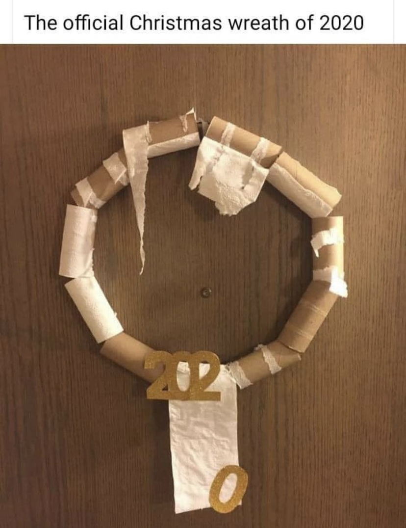The official Christmas wreath of 2020