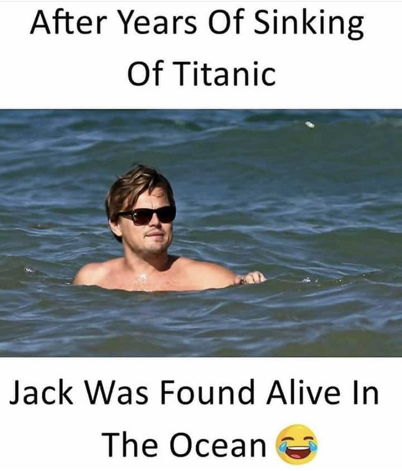 leonardo dicaprio rose - After Years Of Sinking Of Titanic Jack Was Found Alive In The Ocean