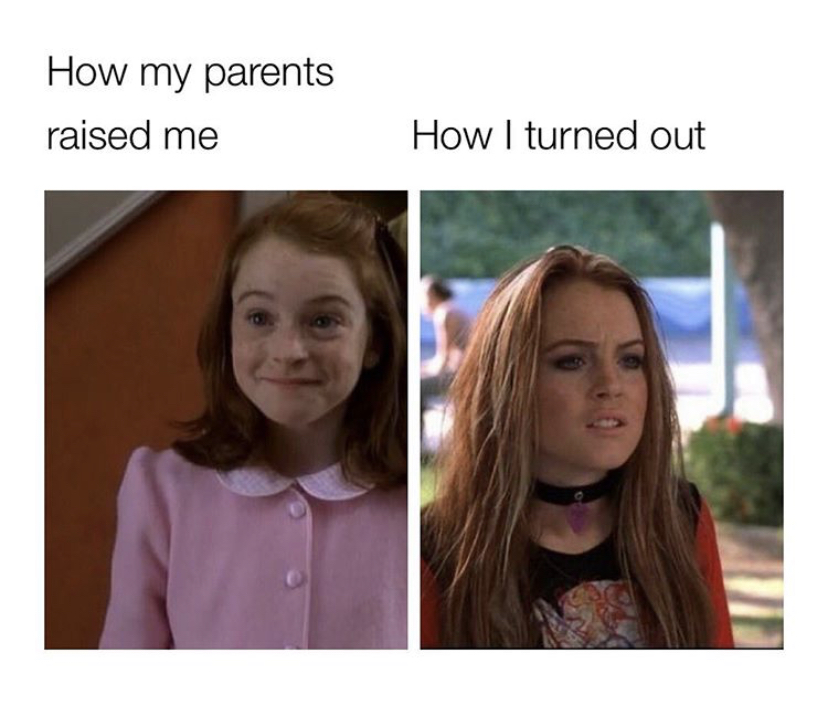 How my parents raised me How I turned out