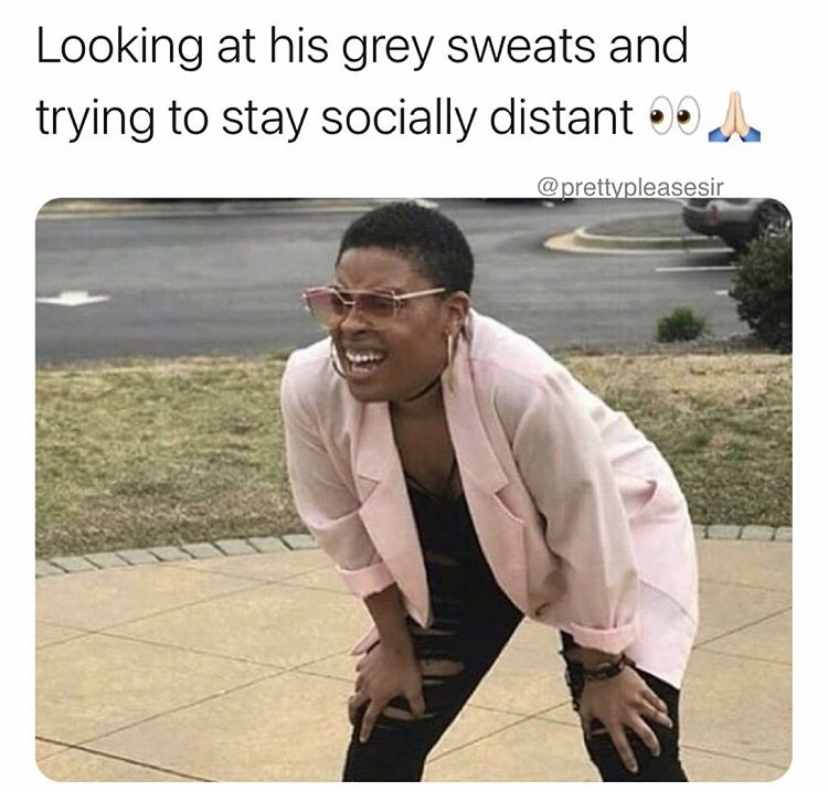 midwesterners tornado meme - Looking at his grey sweats and trying to stay socially distant ..