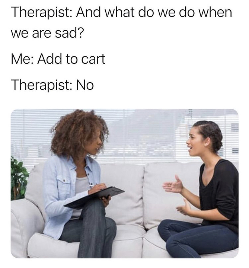 mental health counselor - Therapist And what do we do when we are sad? Me Add to cart Therapist No