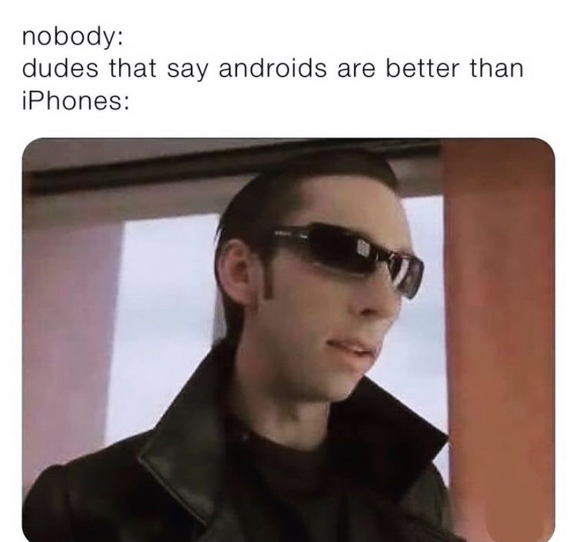 grandmas boy - nobody dudes that say androids are better than iPhones