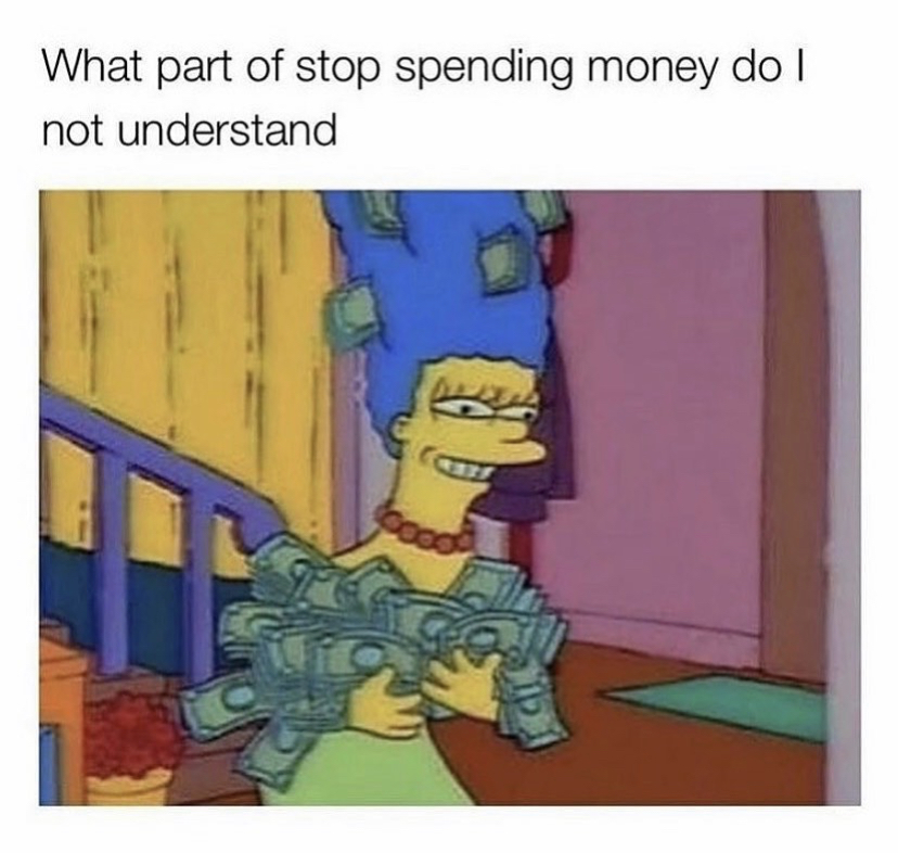 fanart hamilton memes - What part of stop spending money do 1 not understand pod