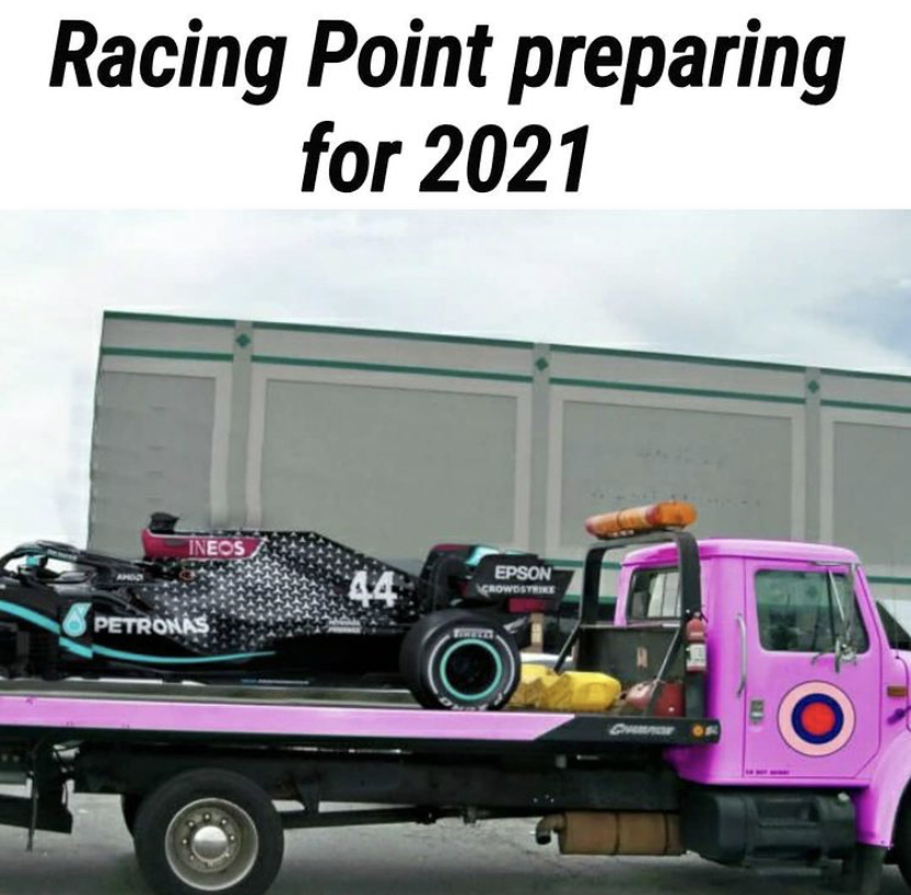 jaws - Racing Point preparing for 2021 Epson 44 Petronas