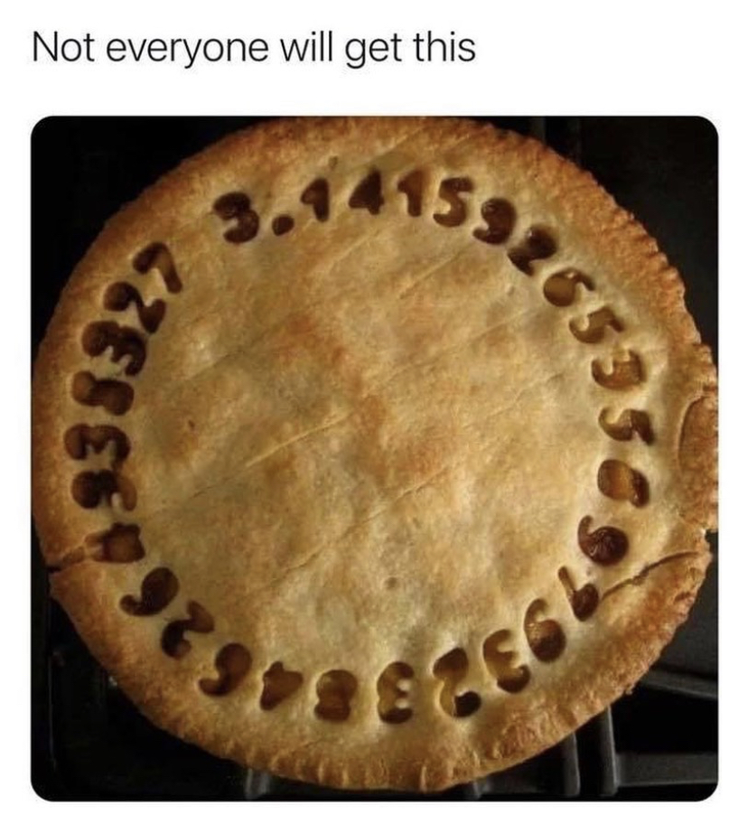 pi pie - sa Not everyone will get this