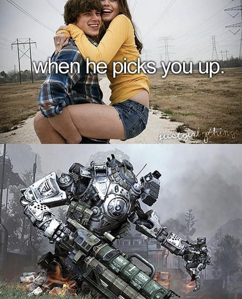 titanfall ships - It when he picks you up. Thom
